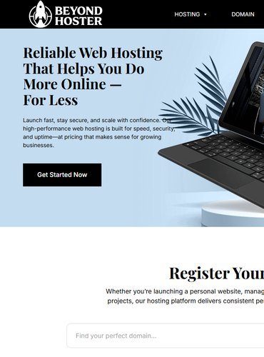 Beyond Hoster website